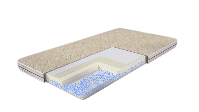 The Woolland Mattress Topper with Linen and Merino Wool