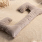 The woolland Organic Linnen  Pregnancy Pillow, C Shaped
