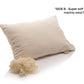 Two Sided Hemp and Merino Wool Pillow
