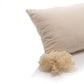 Two Sided Hemp and Merino Wool Pillow