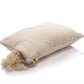 Hemp and wool natural pillow