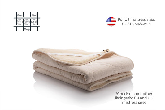 Reversible Mattress Pad, US sizes