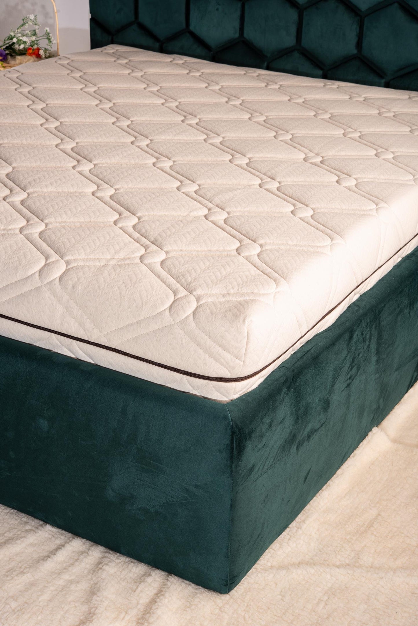 Hemp and organic cotton mattress cover, EU Sizes