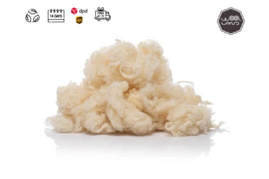 Raw wool by the Woolland