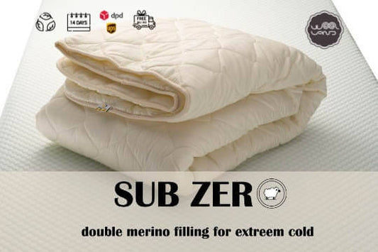 Blanket Filled with Merino Wool